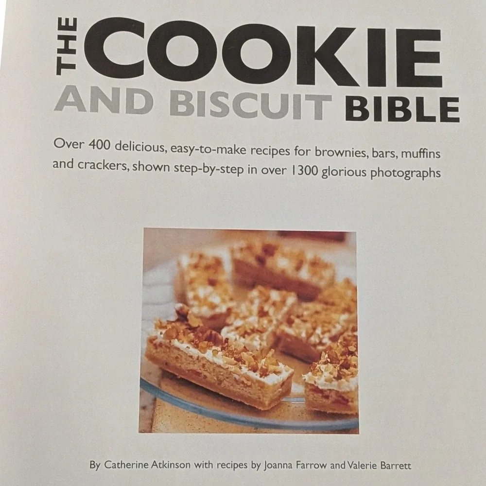 The Cookie and Biscuit Bible Catherine Atkinson Hardcover 400 Recipes 2007 ISBN